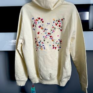 Off-White Floral Arrows Hoodie